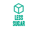 70% less sugar